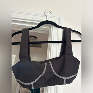 Women's We Wore What Black Sports Bra